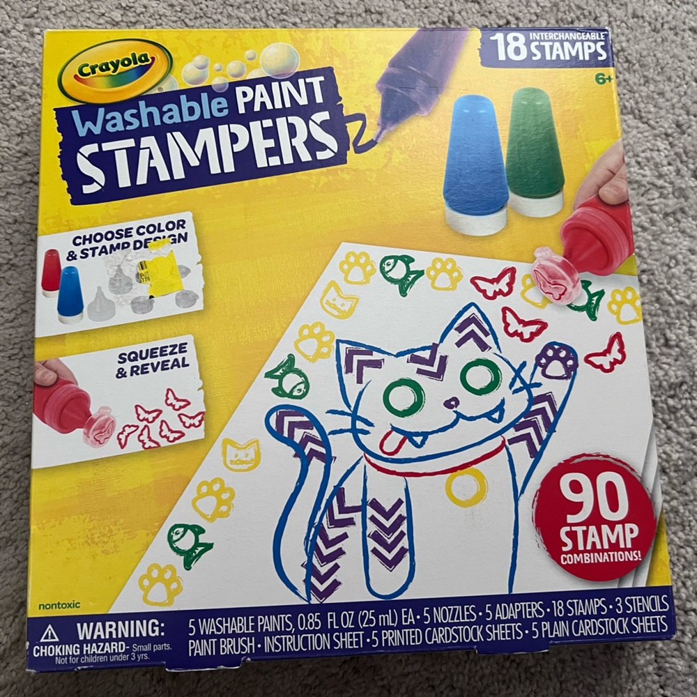 Crayola Washable Paint Stampers